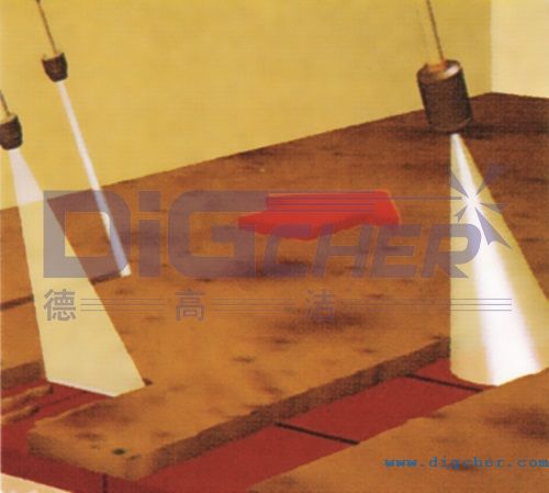 圓形噴嘴及旋轉噴頭(tóu)工作效(xiào)率對比