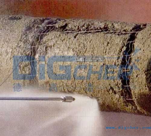海底（dǐ）管道外表麵的混凝土防護層剝離