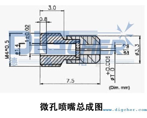 微孔噴嘴總成圖（tú）